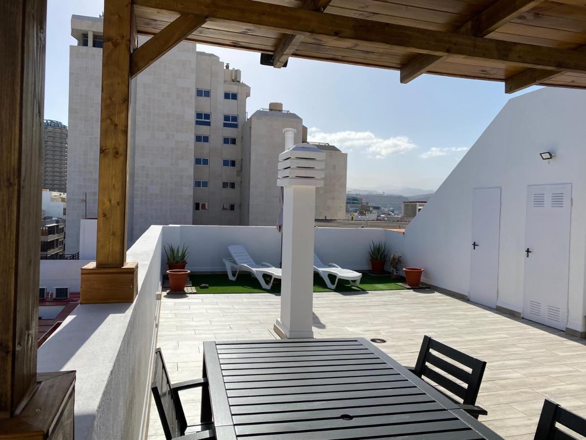 Holiday Home & Rooftop Lounge Лас-Пальмас-де-Гран-Канарія Екстер'єр фото